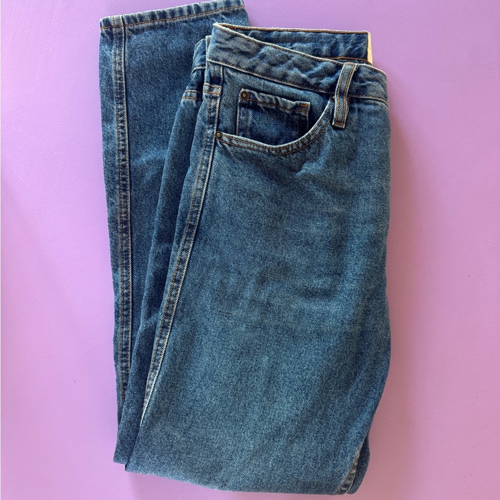 Sézane denim / iconique droit size 28